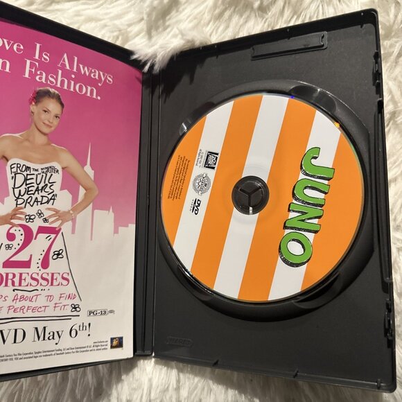 Juno DVD tested working Ellen Page Michael Cera rated pg-13 - Picture 3 of 4